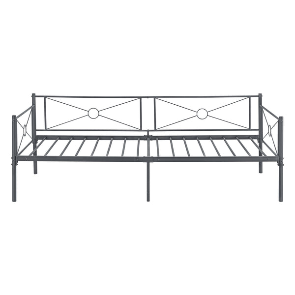 Säng Alvesta i metall 200x90cm matt [en.casa] välj modell