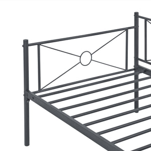 Säng Alvesta i metall 200x90cm matt [en.casa] välj modell