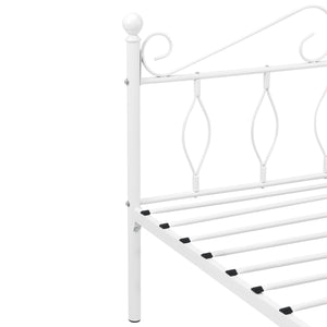 Säng Apolda metall vit [en.casa] välj modell