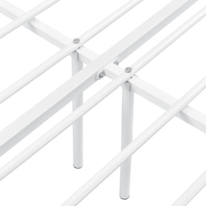 Säng Apolda metall vit [en.casa] välj modell