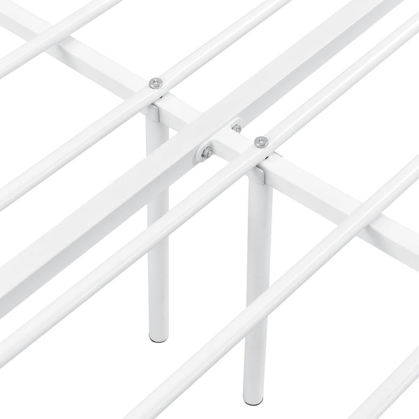 Säng Apolda metall vit [en.casa] välj modell