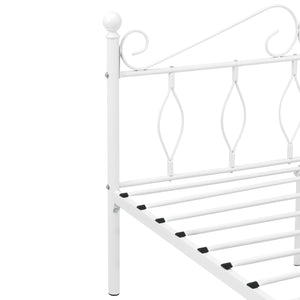 Säng Apolda metall vit [en.casa] välj modell