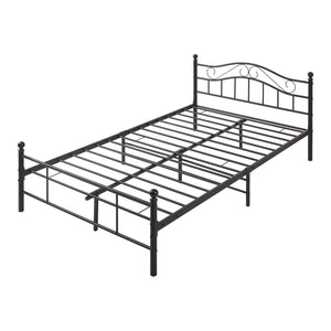Säng Harstad i metall med/utan madrass 120x200cm [en.casa] välj modell