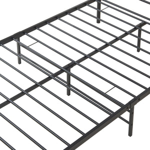 Säng Harstad i metall med/utan madrass 120x200cm [en.casa] välj modell