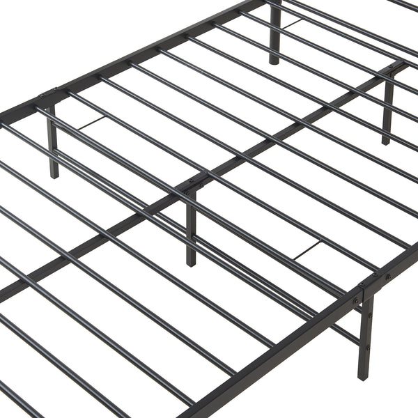 Säng Harstad i metall med/utan madrass 120x200cm [en.casa] välj modell