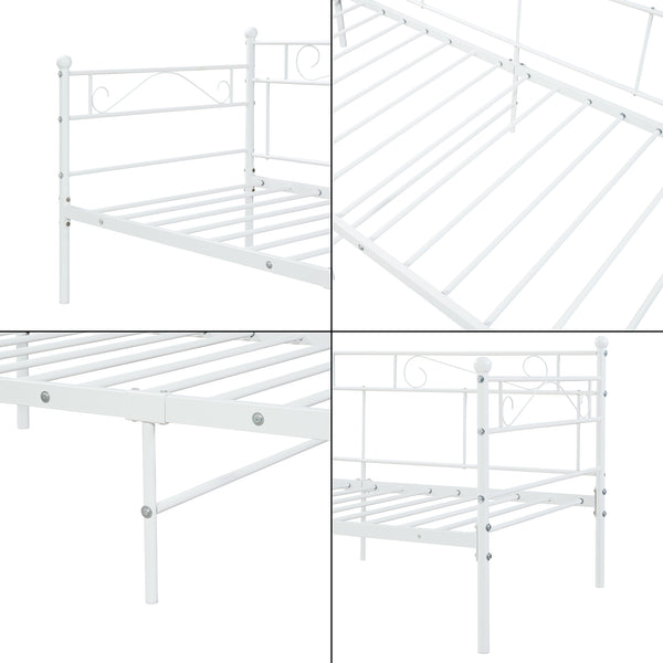 Säng Kelebia i metall 200x90cm [en.casa] välj modell