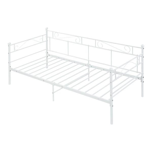 Säng Kelebia i metall inkl. madrass 200x90cm [en.casa] välj modell