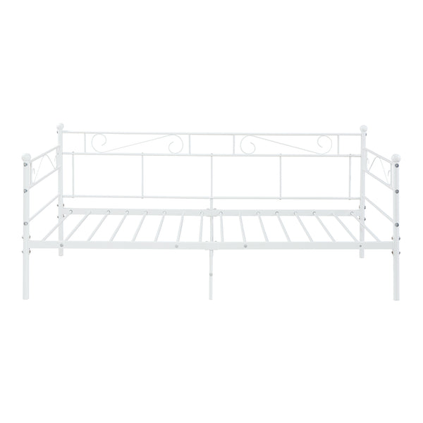 Säng Kelebia i metall inkl. madrass 200x90cm [en.casa] välj modell