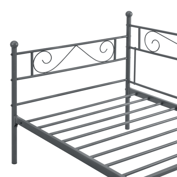 Enkelsäng Kerava 200x90cm metall [en.casa] välj modell