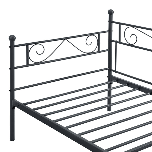 Enkelsäng Kerava 200x90cm metall [en.casa] välj modell