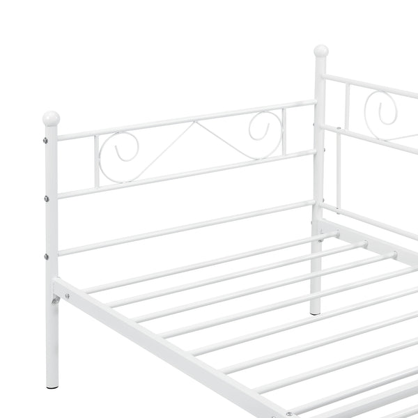 Enkelsäng Kerava 200x90cm metall [en.casa] välj modell