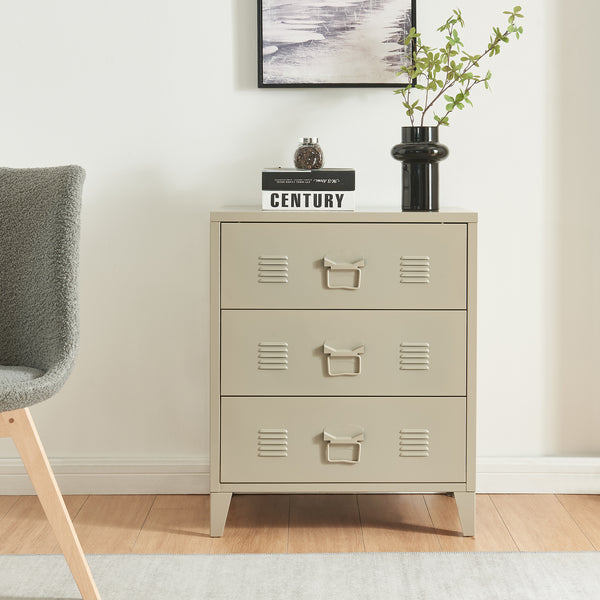 Metallbyrå Hämeenlinna med 4 lådor 92x80x40 cm [en.casa] välj modell