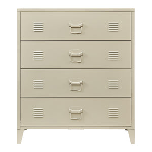 Metallbyrå Hämeenlinna med 4 lådor 92x80x40 cm [en.casa] välj modell