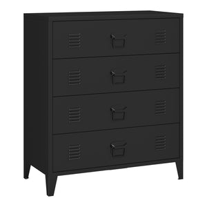 Metallbyrå Hämeenlinna med 4 lådor 92x80x40 cm [en.casa] välj modell