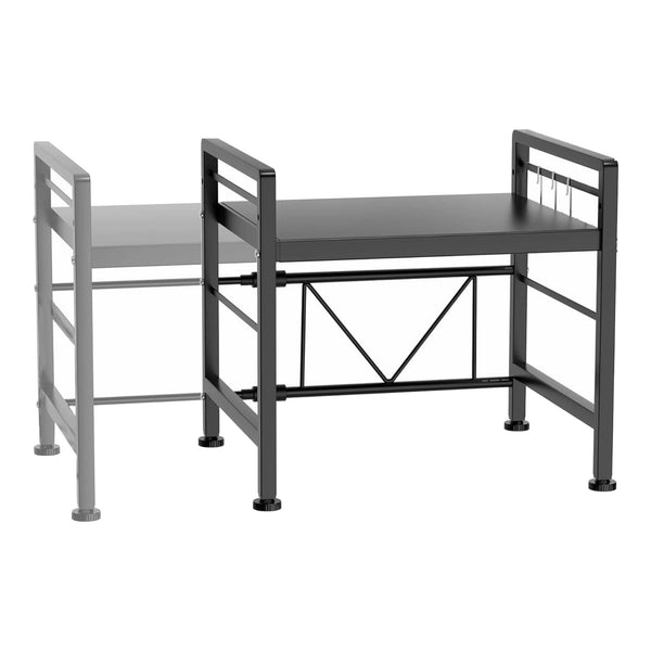 Köksställ Sorsele justerbart svart [en.casa]