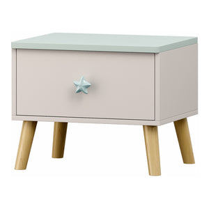 Barnsängbord Sandnes 31x38x30 cm [en.casa]