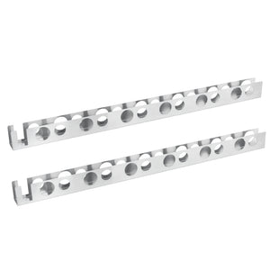 Vägghängt vinställ Pfalz silver [en.casa] välj modell