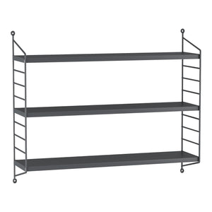 Vägghylla Strängnäs 50x60x15 cm stål [en.casa] välj modell