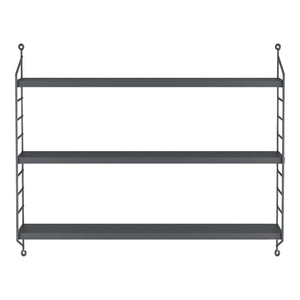 Vägghylla Strängnäs 50x60x15 cm stål [en.casa] välj modell