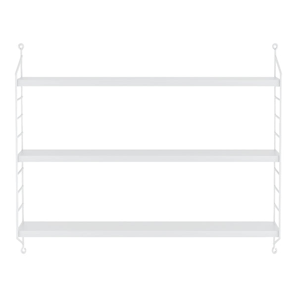 Vägghylla Strängnäs 50x60x15 cm stål [en.casa] välj modell