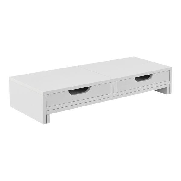Monitorställ Marttila med 2 lådor 60x22x11cm i olika färger [en.casa]