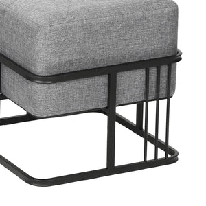 Multifunktionell stapelbar sittpall Tas [en.casa]