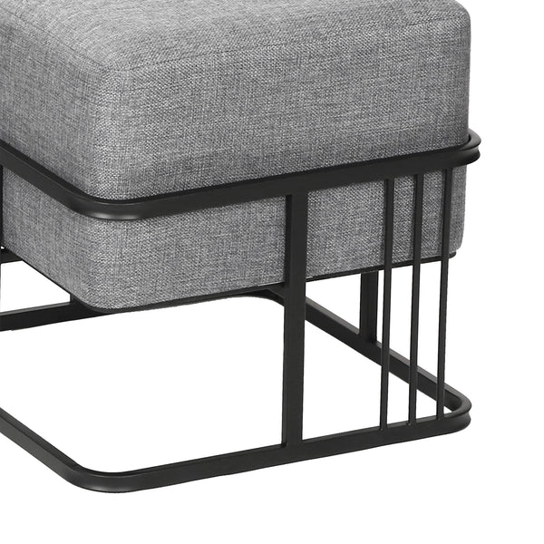 Multifunktionell stapelbar sittpall Tas [en.casa]