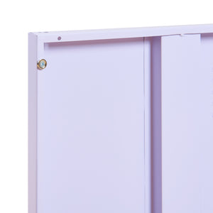 Sängbord Inari set om 2 stål 57x40x30 cm [en.casa]