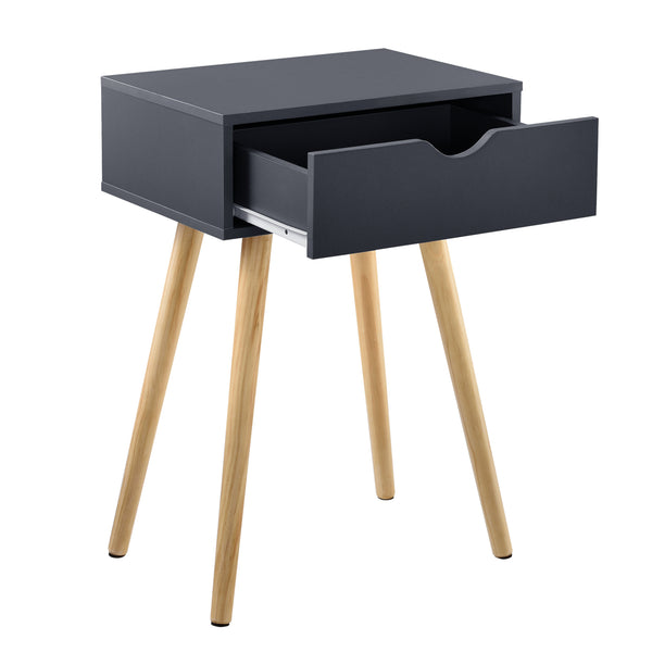 Sängbord sideboard med låda furu [en.casa] välj modell