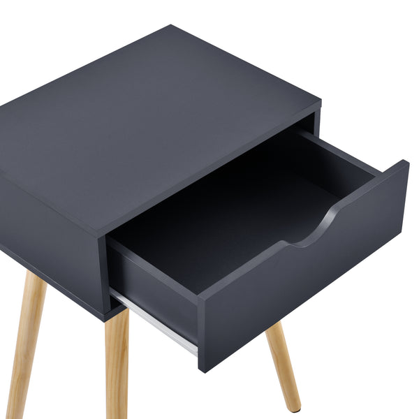 Sängbord sideboard med låda furu [en.casa] välj modell