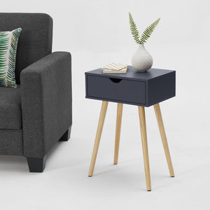 Sängbord sideboard med låda furu [en.casa] välj modell