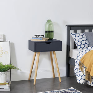 Sängbord sideboard med låda furu [en.casa] välj modell