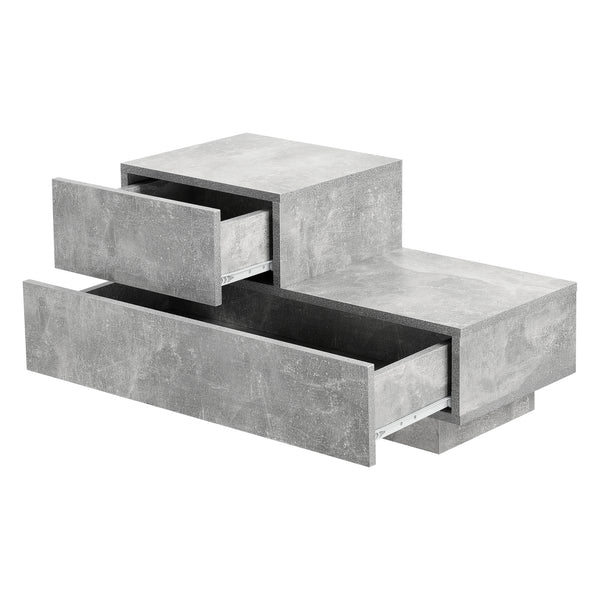 Sängbord Sebokeng med 2 lådor vänster väggskåp [en.casa] välj modell