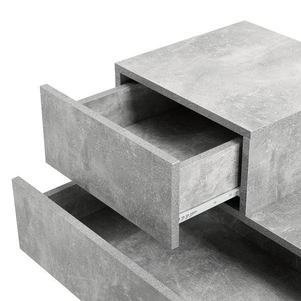 Sängbord Sebokeng med 2 lådor vänster väggskåp [en.casa] välj modell