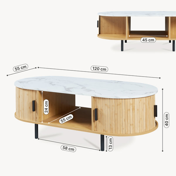 Soffbord Tvedestrand [en.casa]