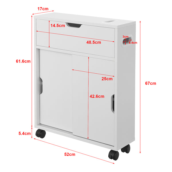Badrumsskåp Kempele 67x52x17 cm [en.casa] välj modell