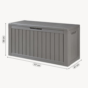 Utomhusförvaringslåda Vades 117x47x59 cm [casa.pro]