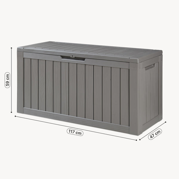 Utomhusförvaringslåda Vades 117x47x59 cm [casa.pro]