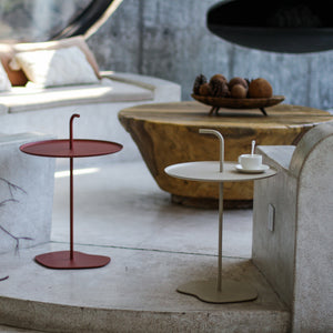 Utomhus metallbord Calimera 56,5 x Ø 38 cm [casa.pro]