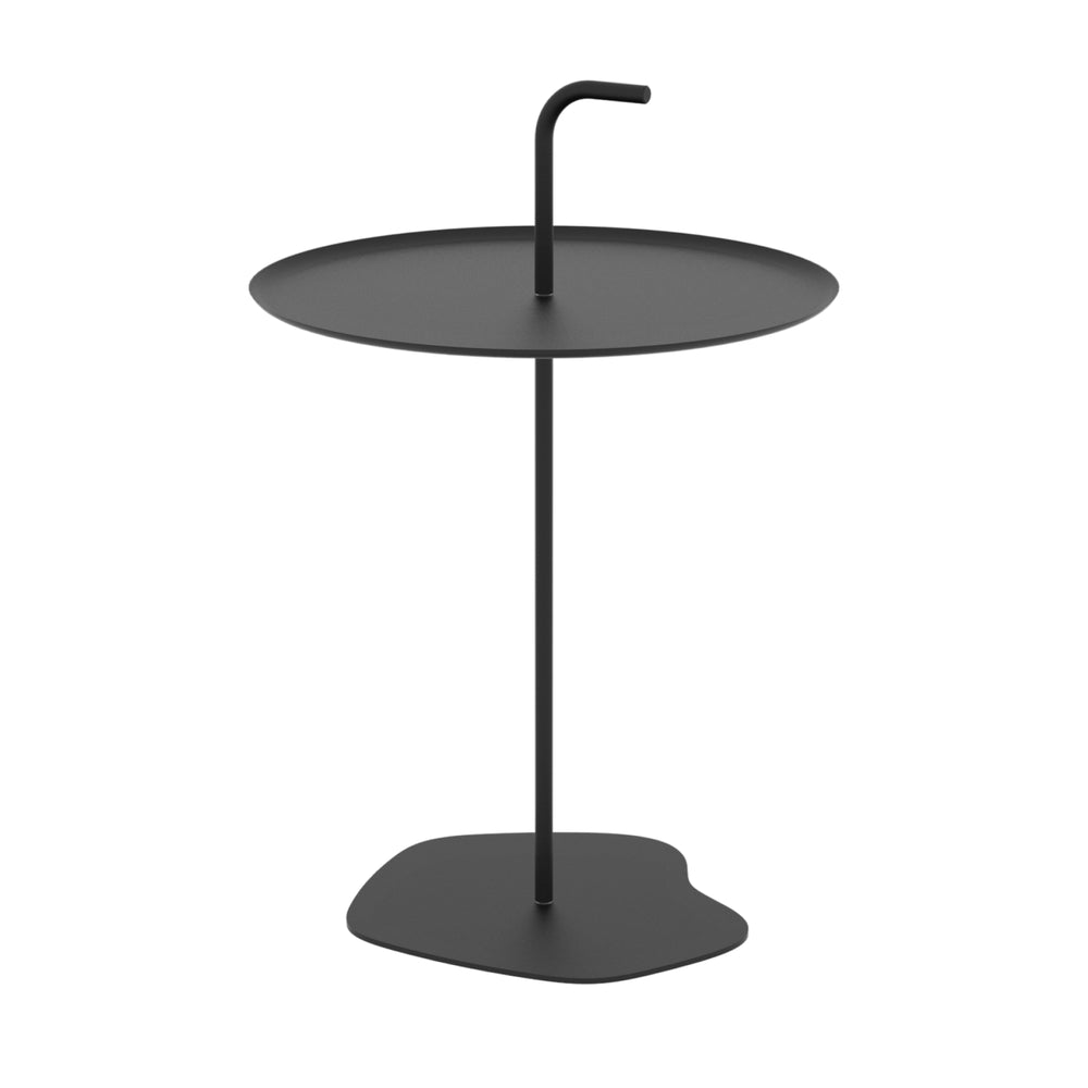 Utomhusbord i metall Calimera 57 x Ø38 cm [casa.pro]