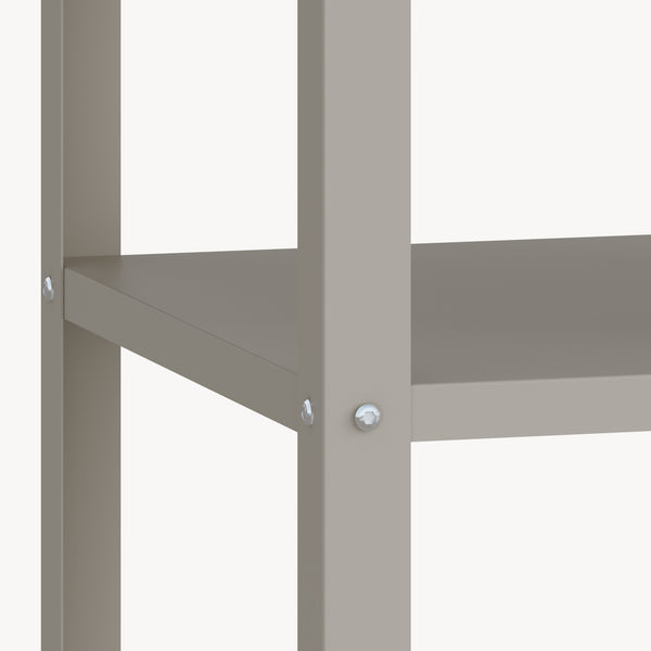 Utomhus serveringsvagn Bolognano stål 81x50x50 cm [casa.pro]