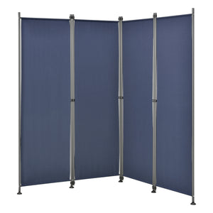 Modica Outdoor skiljevägg 170x215 cm i fyra delar i olika färgerpro.tec