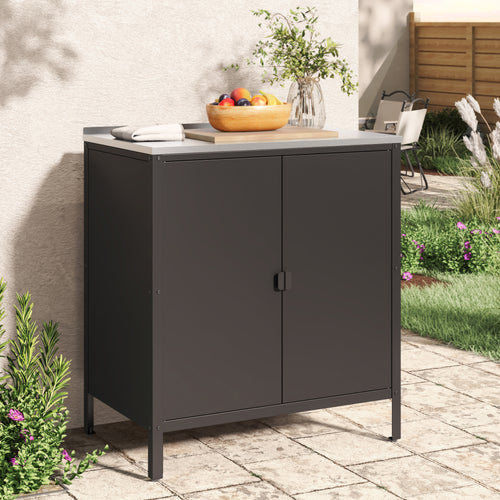 Utomhusskåp Bolognano 92x80x50 cm [casa.pro]