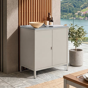 Utomhusskåp Bolognano 92x80x50 cm [casa.pro]