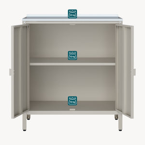 Utomhusskåp Bolognano 92x80x50 cm [casa.pro]