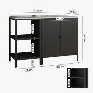 Utomhusset Bolognano Ställning och Skåp [casa.pro]