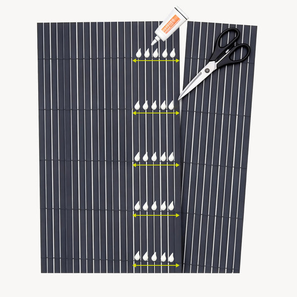 PVC insynsskyddsmatta Cefalu [casa.pro]