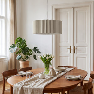 Taklampa Kupimi Ø45 cm Beige [lux.pro]