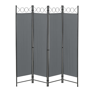 Rumsavdelare Saragossa 4-delad 160x171 cm olika färger en.casa - premiumXL