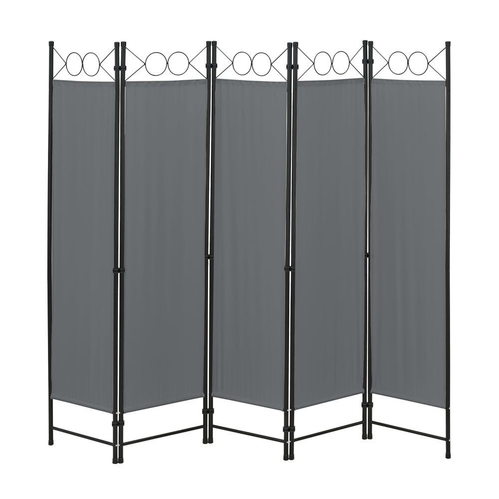 Rumsavdelare Saragossa 5-delad 200x171 cm olika färger en.casa - premiumXL